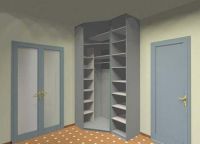 Тънък шкаф за обувки в коридора2
