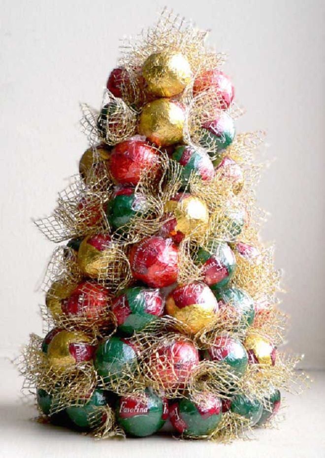 Vánoční řemesla ze sladkosti
