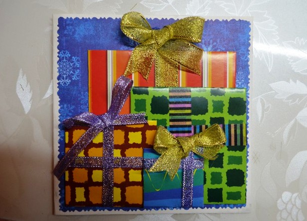 Božične kartice DIY z otroki 34
