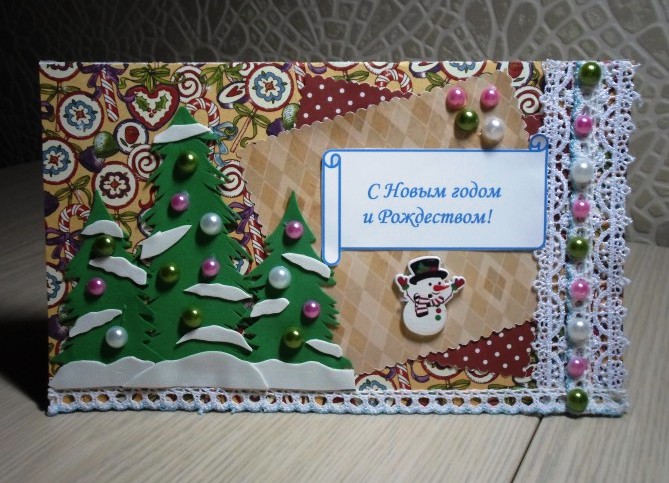 Božične kartice DIY z otroki 41