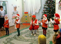 Silvestrovské tance v mateřské škole