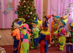 Novoroční tance pro děti z mateřské školy