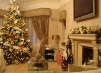 Новогодишња декорација сеоске куће14