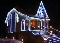 Božična dekoracija hiše v deželi8