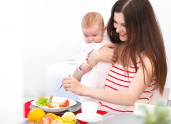 Noworoczne menu dla matki karmiącej noworodka