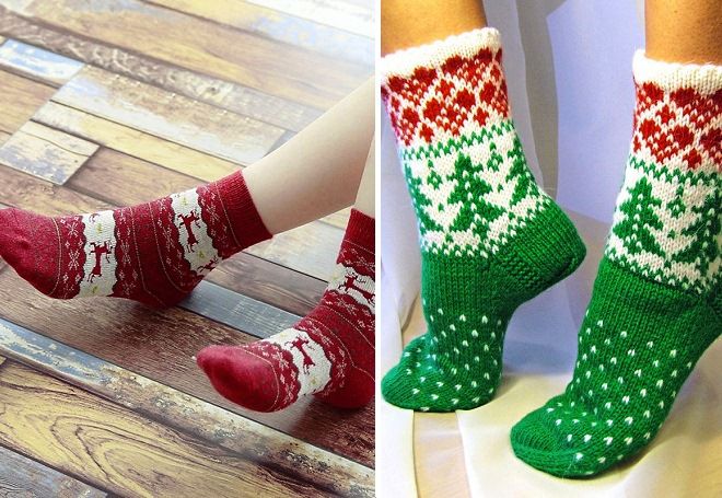 Vánoční ponožky 1