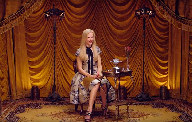 Николь Кидман в студии журнала Vanity Fair