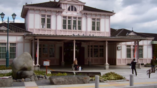 Железнодорожный вокзал в Никко