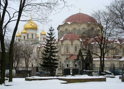 Novodevichy Convent v Sankt Peterburgu 1