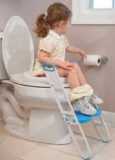 бебешка тоалетна седалка със стъпка