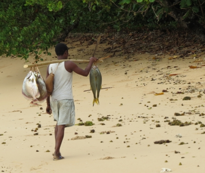 Рыбалка на острове лемуров