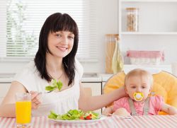 Prehrana ženske med dojenjem