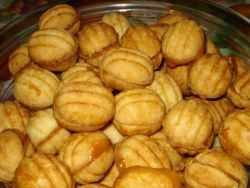 Cookies "Nuts" s kondenzovaným mlékem - recept