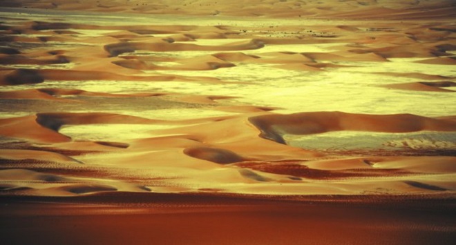 Пустыня на рассвете