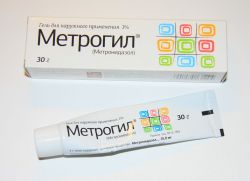 metronidazol akné masti