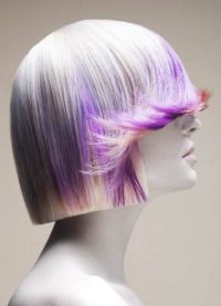 ombre оцветяване за къса коса 6