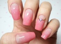 Ombre on nails 7