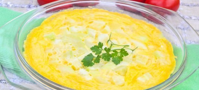 Omlet s sirom v mikrovalovni recepti