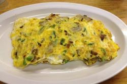 omlet s receptom gljiva