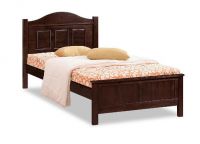 Pojedyncze drewniane łóżko4