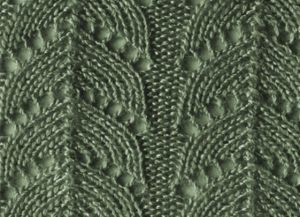 ażurowe wzory na drutach 6