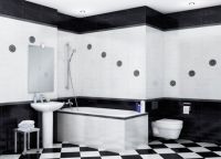 Možnosti pokládky dlaždic v koupelně - design11