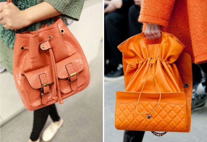 oranžové tašky