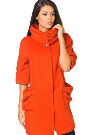 Pomarańczowy płaszcz 4
