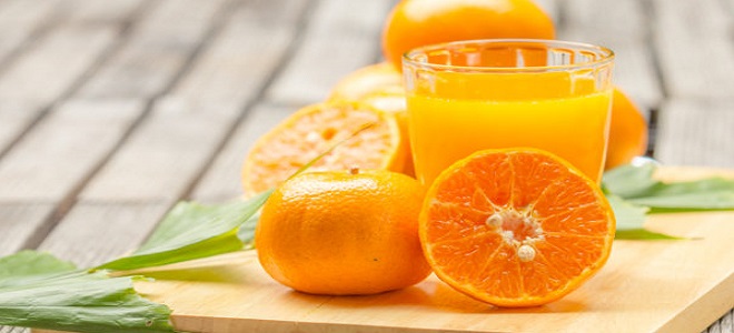 Sok z mrożonych pomarańczy - przepis