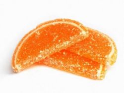 marmoladowe plastry pomarańczy