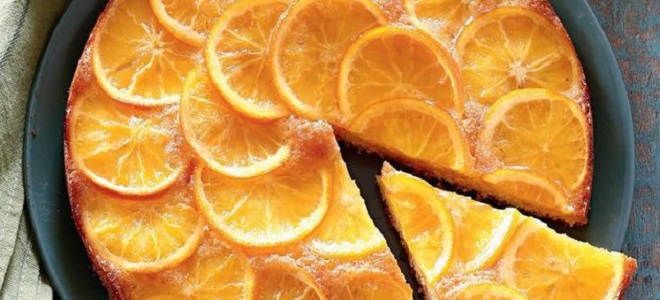Oranžový koláčový pivot
