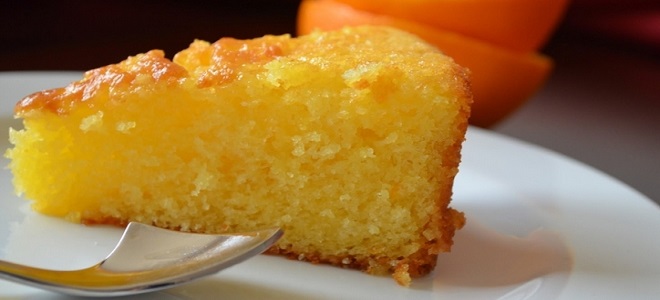 Oranžový koláč
