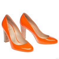 Oranžová obuv 9