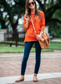 pomarańczowy sweter 6