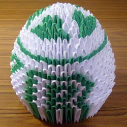 origami velikonočno jajce 9 2