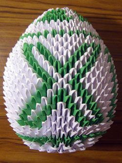 origami velikonoční vejce 9 3