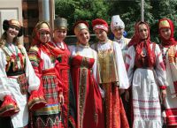 орнамент на руски народни носии 1
