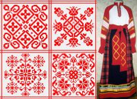 орнамент на руски народни носии 8