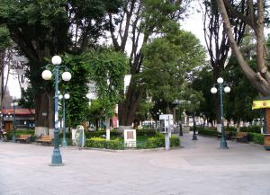 Одна из площадей города