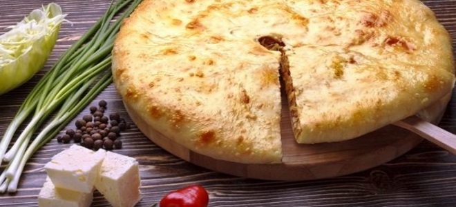 Osetska pita s piščancem in sira