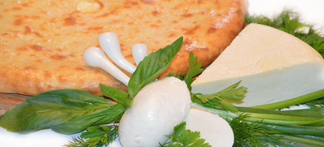 Osetska pita s receptom Suluguni