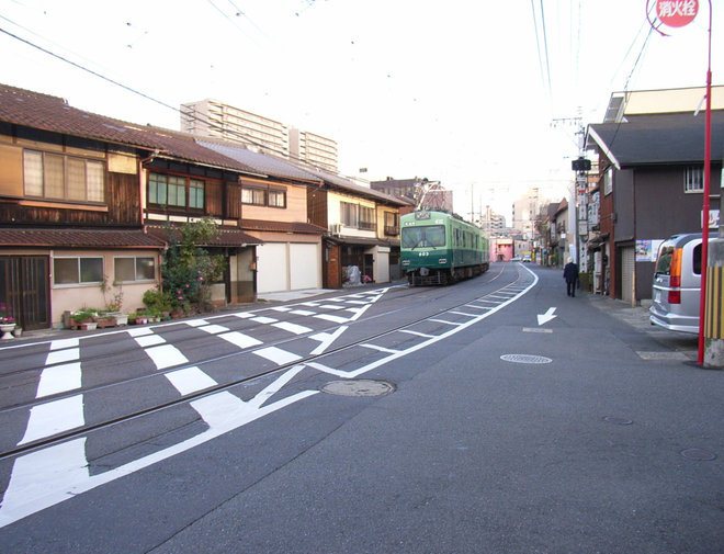 На улице города Оцу