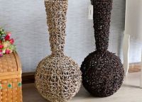 Външна декоративна висока ваза11