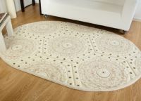 Owalne dywany na podłogi 5