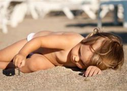 признаци на прегряване при слънце при деца