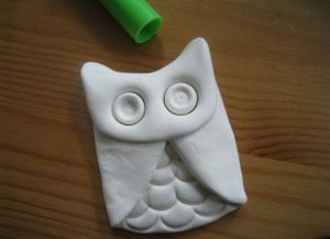 Polymer Clay Owl6