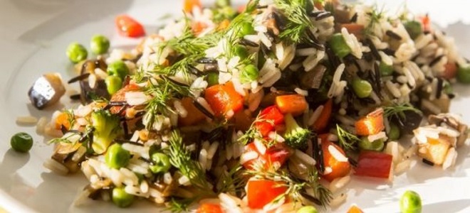 paella z warzywami