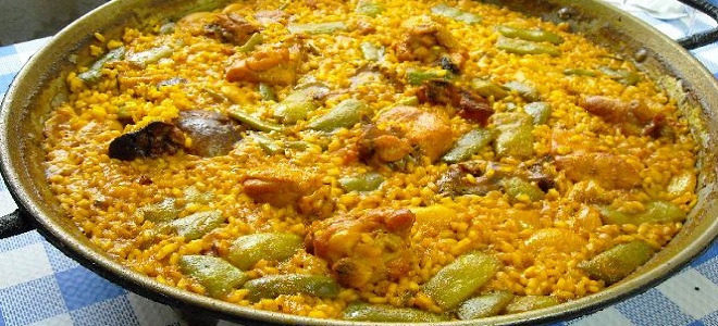 Španělská paella - recept
