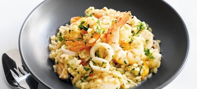 Paella z Squids - Recipe