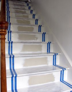 Malowanie schodów drewnianych4